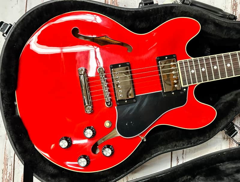 Gibson ES-339 Cherry New Unplayed w/Case Auth Dlr 6lb15oz #058 image 1