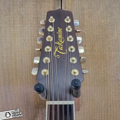 Takamine F-400S 12-String Dreadnought Acoustic Guitar w/HSC - Used image 5