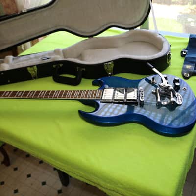 Gibson SG Deluxe 2013 - Cobalt Fade image 1