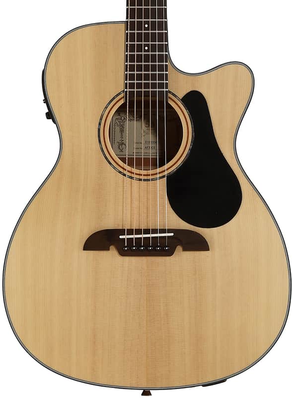 Alvarez AF30CE Artist Series OM/Folk Acoustic-Electric Guitar (Natural) image 1
