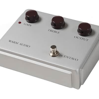 Warm Audio WA-CVLTD Centavo Limited Edition Silver Overdrive Pedal PROAUDIOSTAR image 2