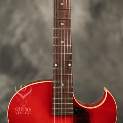 1966 Gibson ES-125TC Cherry Sunburst w/ original hardshell case + HANG TAG!!! image 4