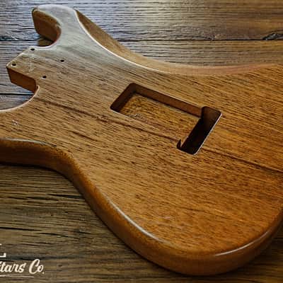 Stratocaster Body – 1-Pc Mahogany – Aged Nitro image 4