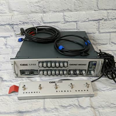 Genz Benz GBE 1200 Bass Head w/Footswitch image 1