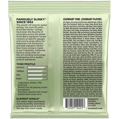 Ernie Ball Guitar Strings Magnum Slinky Electric Nickel Wound 12-56 Gauge image 2