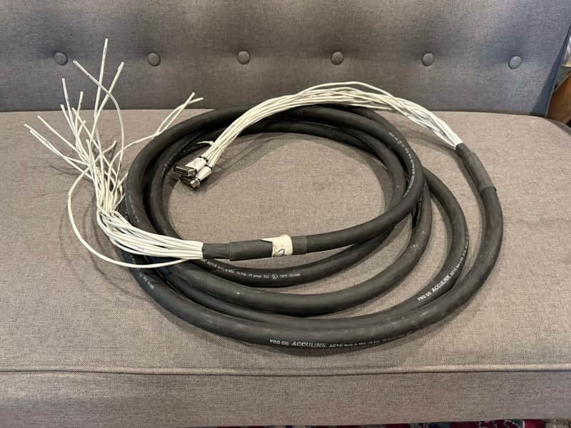 DB25 Studio Snakes (Prolink, Vintage King, JumperZ) (Lot of 3) image 1