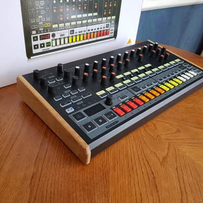 Solid Oak replacement end cheeks for the Behringer RD8, RD9 & LM Drum Drum Machine image 4