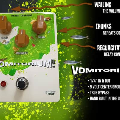Vomitorium - POTAR Design - Gross Out Distortion - 2026 - tan/green image 4