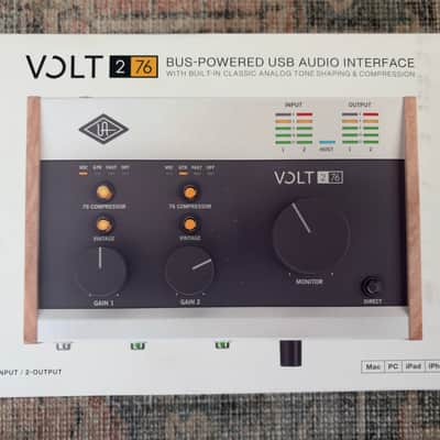 Universal Audio Volt 276 USB-C Audio Interface 2021 - Present - Tan / Gray image 7