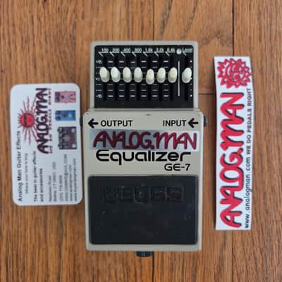 Analogman Boss GE-7 Equalizer with Mod | Reverb