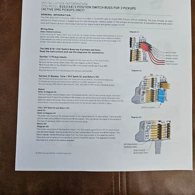 Left-Handed EMG SA Loaded Strat Pickguard - Solderless / Tested image 11