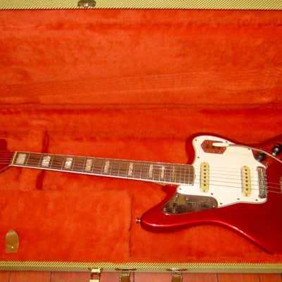 1966 Fender Jaguar Candy Apple Red image 13