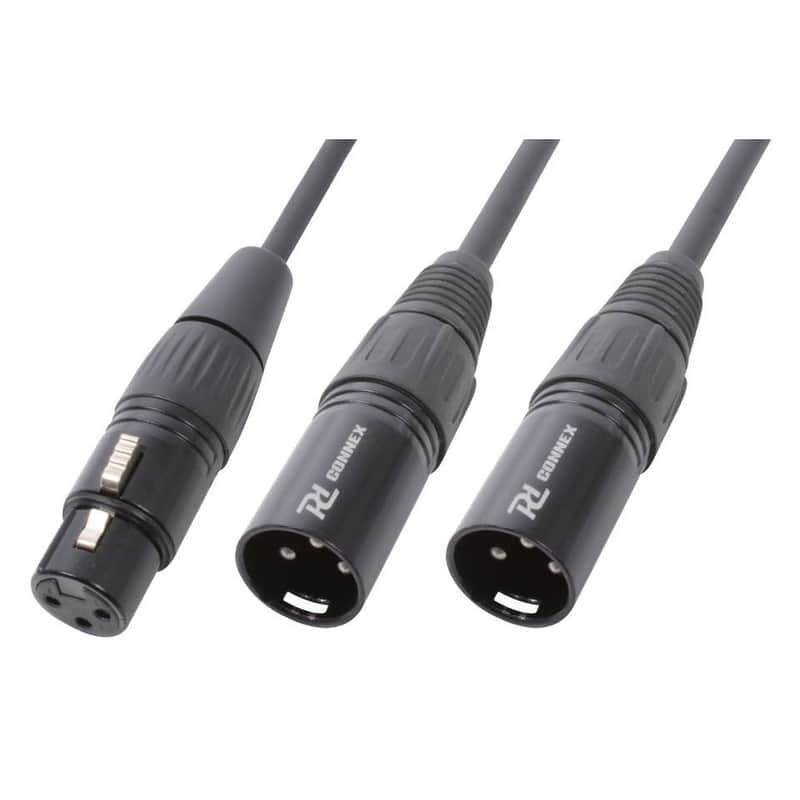 Pd Connex Cx140 Cable Splitter Xlr F 2 Xlr M image 1