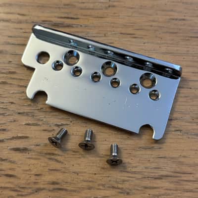 Fender American Deluxe Ultra Stratocaster 2 Point Tremolo Offset Bridge Plate USA Professional Strat image 1