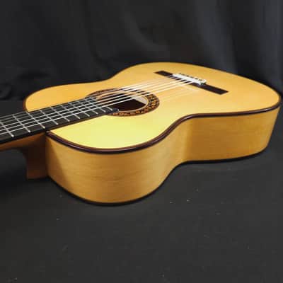 New Jose Ramirez 140 Flamenca Classical Flamenco Nylon String Guitar w/ Logo'd Hard Case image 15