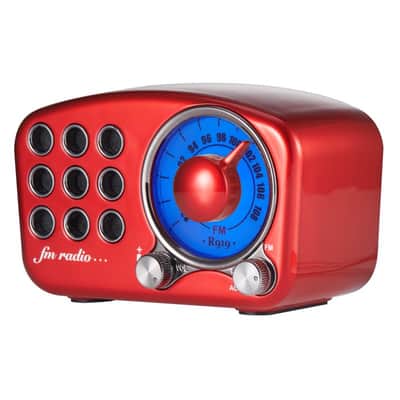 Vintage Radio-blue image 5
