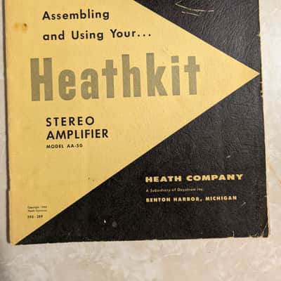 Heathkit AA-50 1959 - Paper image 1