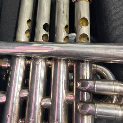 Vintage Selmer Four-Valve Piccolo Trumpet in G image 4