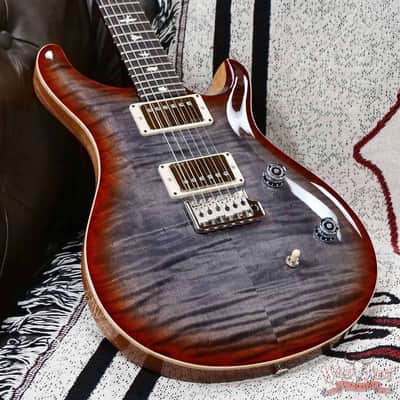 2024 Paul Reed Smith PRS Wild West Guitars Special Run CE 24 Painted Black Neck 57/08 Covered Pickups Faded Grey Black Cherry Burst 7.60 LBS image 6