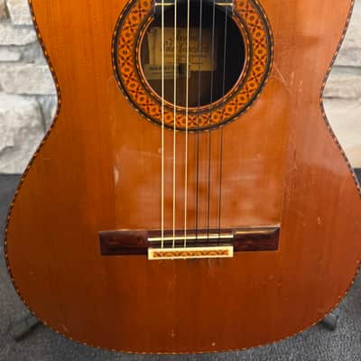 1972 Anselmo Solar Gonzalez Rare Classical Guitar Spain image 10