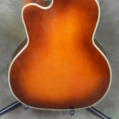 Vintage Kay K162 Howlin' Wolf Bass Guitar w/Case image 10
