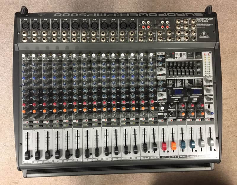Behringer-Europower PMP5000 Powered Mixer | Reverb