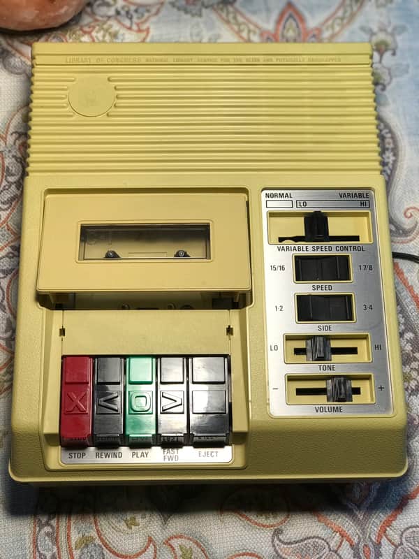 Library of Congress C1 Variable Speed Cassette Tape Player | Reverb