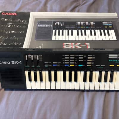 Casio SK-1 32-Key Sampling Keyboard 1986 - Black
