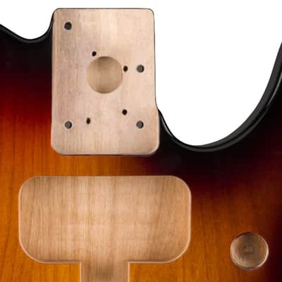 Fender Deluxe Series Telecaster SSH Alder Body Modern Bridge Mount, 3-Color Sunburst image 9