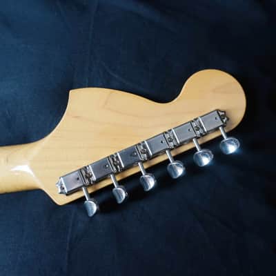 Rare Fender Japan Stratocaster Thinline ST/HO/2H 2012  Cherry Semi-Hollow F-Hole MIJ image 11