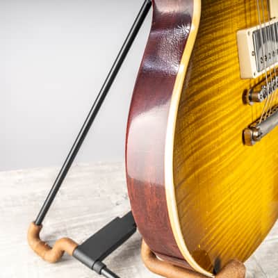 Gibson 59 Les Paul Std Murphy Aged , Green lemon Fade | DEMO image 11