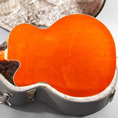 1990 Gretsch 6120W Nashville Western Orange MIJ Filter'Tron Bigsby OHSC image 8