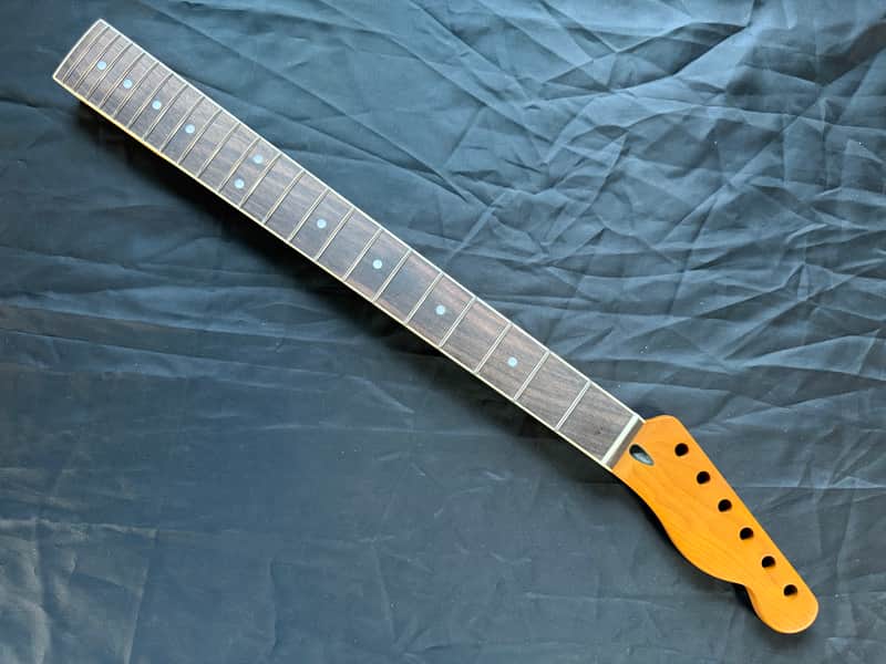 BMC Guitar Neck Tele® Telecaster® 22 Fret Roasted Maple With Rosewood Bound Fingerboard Nitro Lacquer 2025 - 9.5 Radius   [TN109] image 1