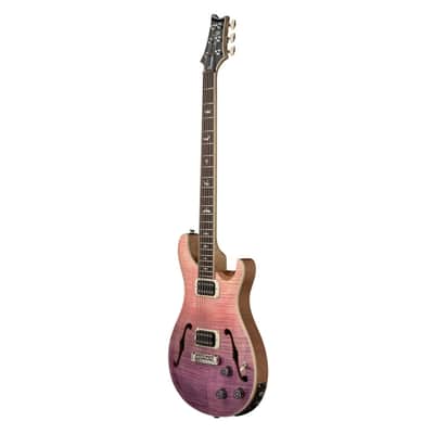 PRS SE Ed Sheeran Hollowbody Baritone Piezo Pink Ombre image 4