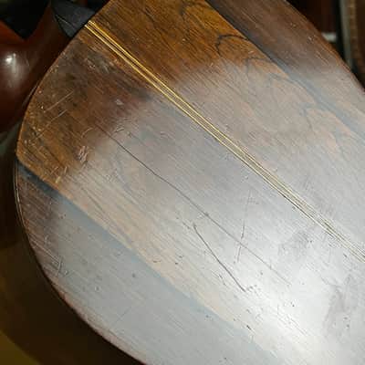 1920s Slotted Headstock Parlor Acoustic | Solid Brazilian Rosewood Back & Sides | Spruce Top | Ebony Fingerboard image 21