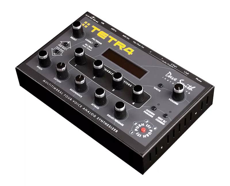 Dave Smith Tetr4 シンセサイザー Dave Smith Instruments Tetra Desktop 4-Voice Polyphonic