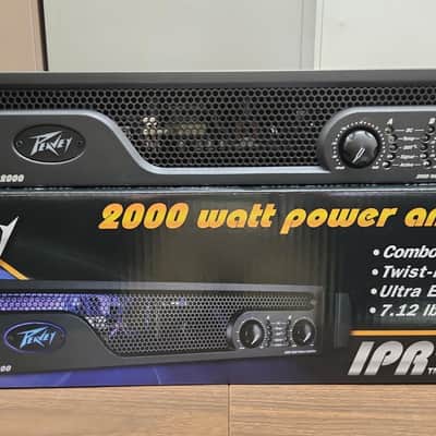 Peavey IPR2 2000 Powered PA Amp 2010s - Black image 1