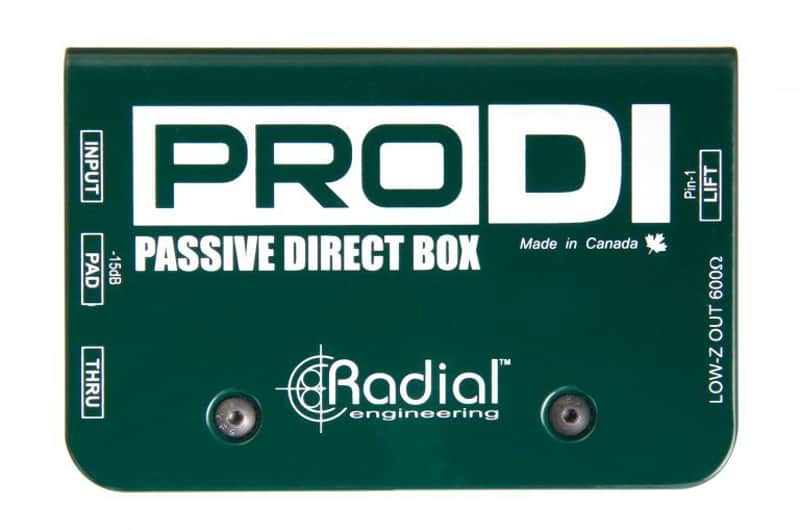 Radial ProDI 1-channel Passive Instrument Direct Box image 1