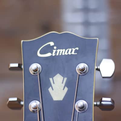 Cimar Model 390 Jumbo 1976 - Vintage Burst image 11
