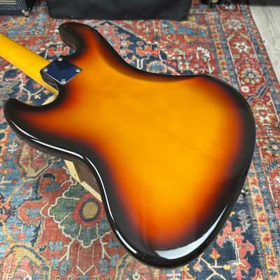 Fender Japan 62 Reissue Jazz Bass JB62 3 Tone Sunburst Fujigen Japan -1993-94 image 7