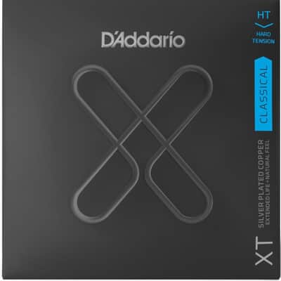 D'Addario XTC46 XT Classical Silver Plated Copper, Hard Tension 2019