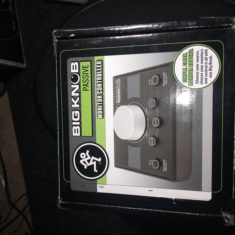 2017 – Present Mackie Big Knob Passive Monitor Controller Black