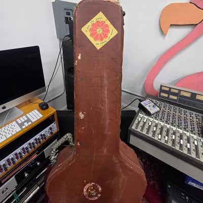 Guild Brown Early Hollowbody/Semi Hollow Guitar Case 1950s 1960s image 2