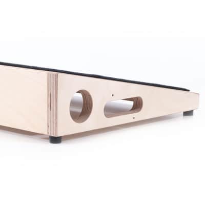 Ruach Natural (Birch) Pedalboard Size 3 for Guitar Effects Pedals (Generation 3) image 4