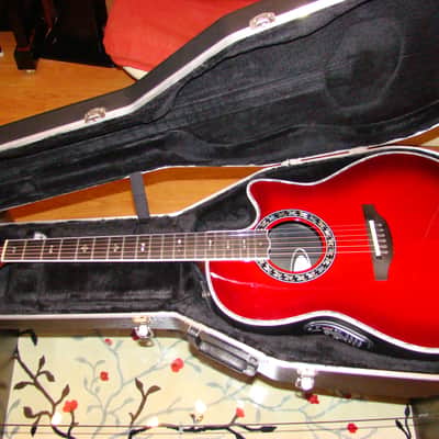 Ovation 2079LX Custom Legend red image 2