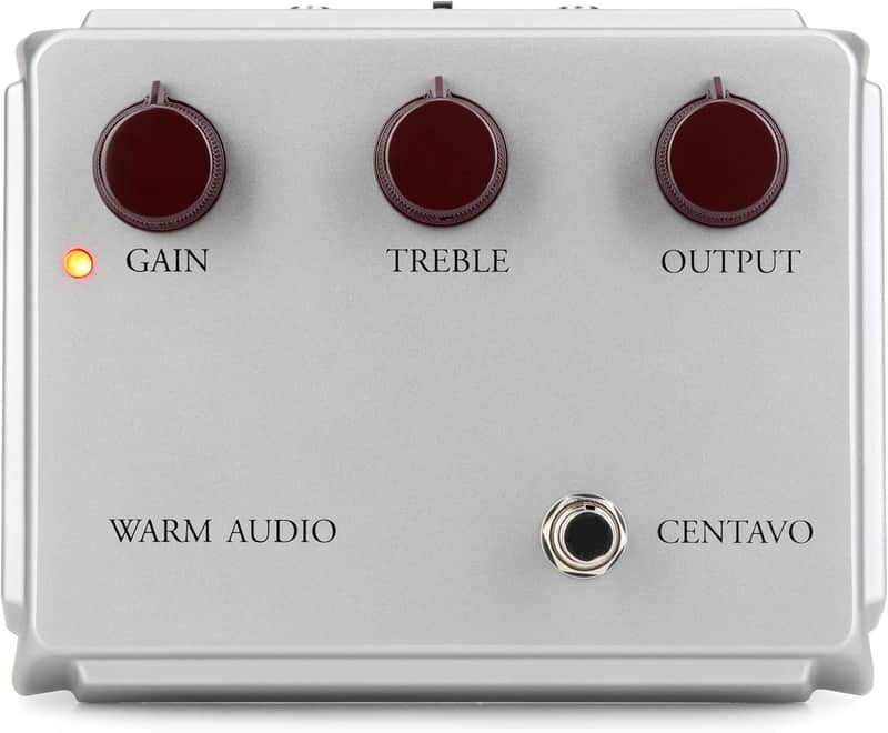 Warm Audio Centavo Limited Edition Silver Overdrive Pedal image 1