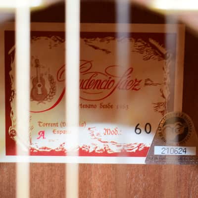 Prudencio Saez Model 60 Classical Acoustic Guitar, Natural w/ Case image 6