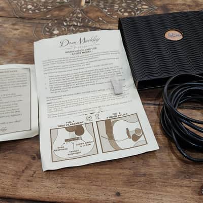 Dean Markley 3000 Artist Transducer Acoustic Guitar Microphone USA image 4