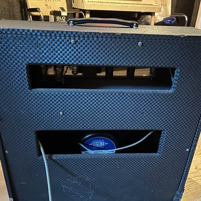 Ampeg G-15 Gemini II 2-Channel 30-Watt 1x15" Guitar Combo 1965 - 1968 - Blue image 3