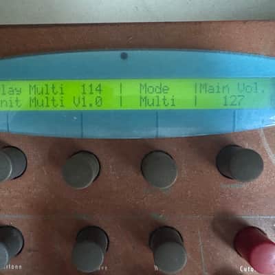 Waldorf Microwave XT Rackmount Wavetable Synthesizer 1998 - Orange image 2
